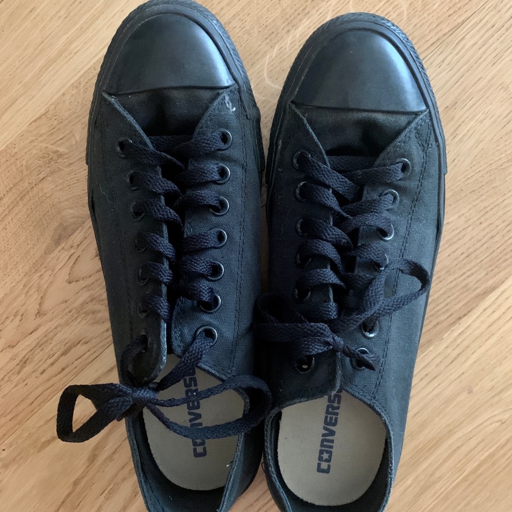 Men’s converse all star low top in black